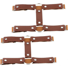 Women Adjustable Elastice Leather Leg Garter Belt Thigh Ring Garter