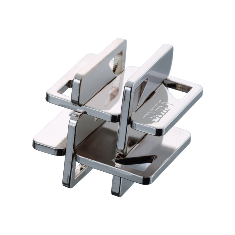 Huzzle Hashtag - Cast Metal Puzzle Brainteaser by Hanayama H5040-image-OPC-PFVKQYG-NEW