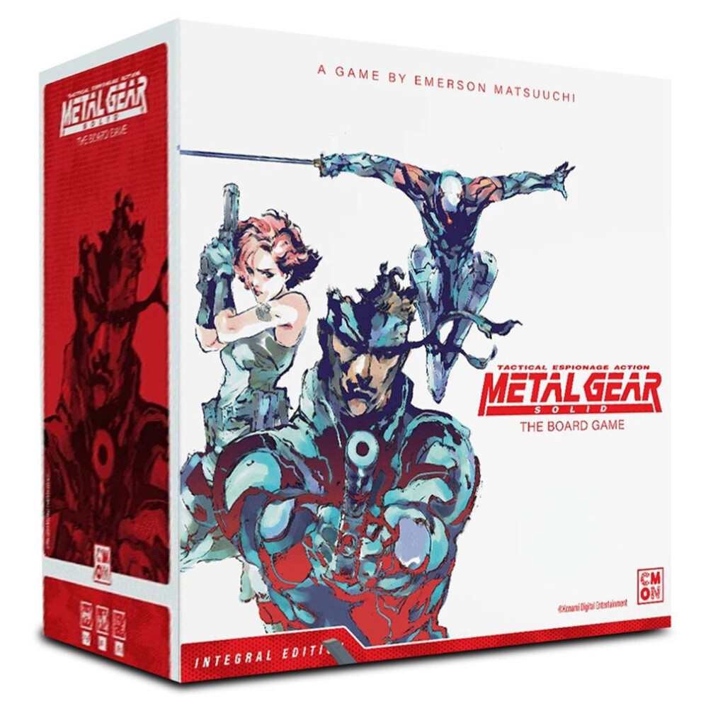 Metal Gear Solid: The Board Game - Age 14+ 1-4 Players CMON