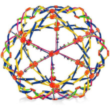 Balle sphérique Hoberman, balle respiratoire, balle plastique extensible et évolutive