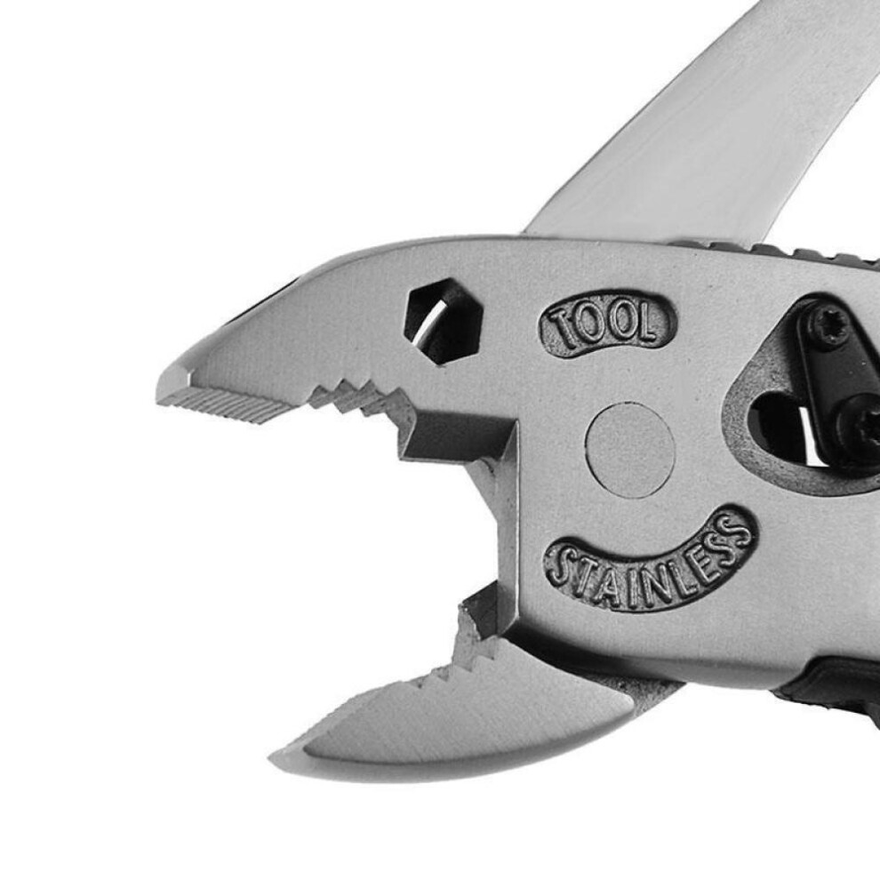 Multi-tool Knife Gear EDC Tool Set Adjustable Wrench Jaw Screwdriver Pliers Tool