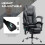 Vinsetto Vinsetto Ergonomic Heated 6 Points Vibration Massage Executive Chair Black 5