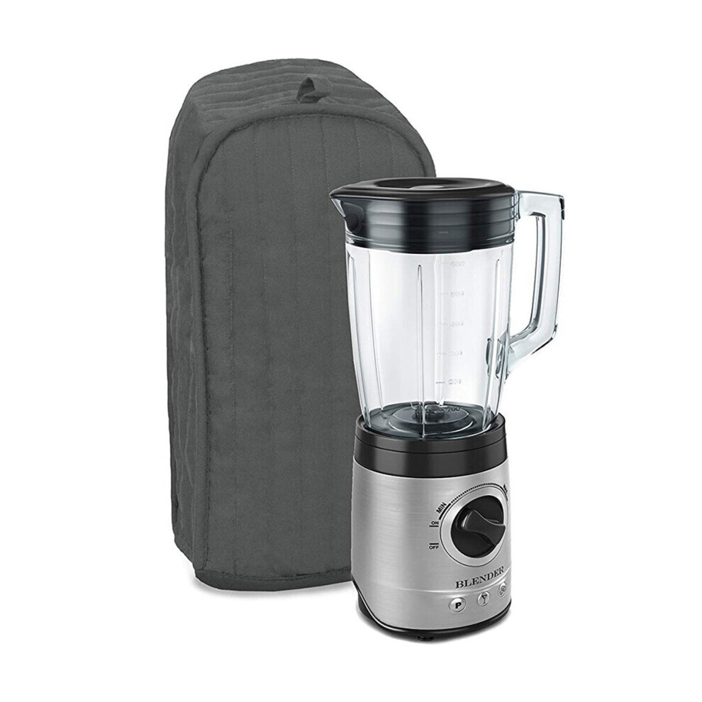(Grey) (Blue) Quilted Polyester Kitchen Blender Appliance Cover Dust-proof Protection Case Bag-image-OPC-PFVKZT2-NEW