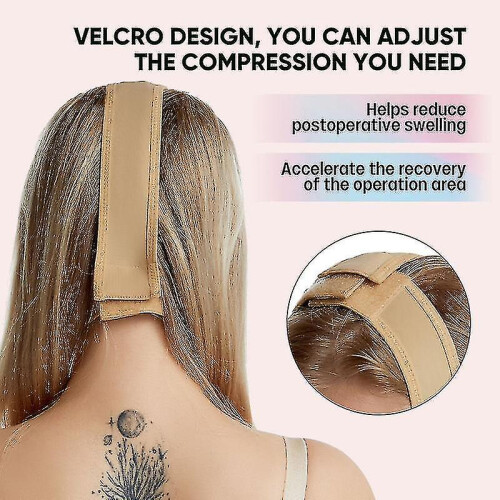 Bimirth  Compression Chin Strap Medical Head Wrap For Face Lift, Neck, Plastic 2