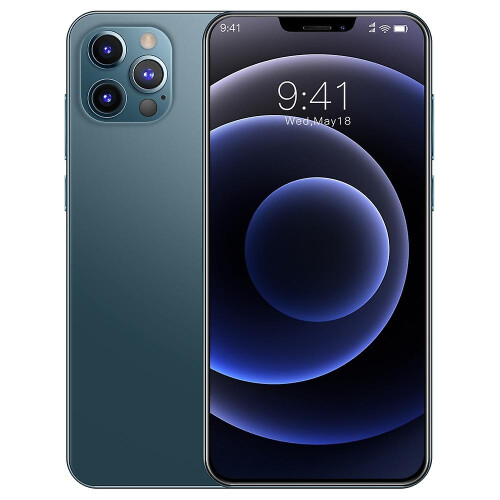 (Blue) I12 Pro Max 1gb 16gb 6.3 Inch Android 6.0 Smartphone 2