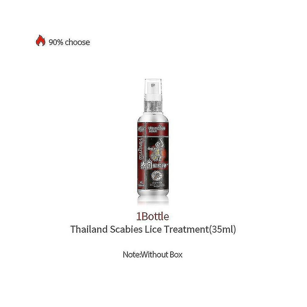 Scabies Treatment Medicine Pubic Lice Remover Spray Mites Removal Killer Kids Head Lice Eggs Remove