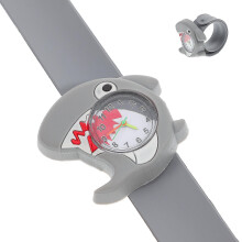 Children's Slap Watch Cartoon Funny Children's Quartz Watch Student Slap Watch Toy Children (shark)