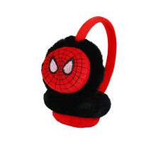 (Spider Man) Boys Earmuffs Soft Plush Padded Knitted Design Earwarmer Kids Winter Ear Muffsblue