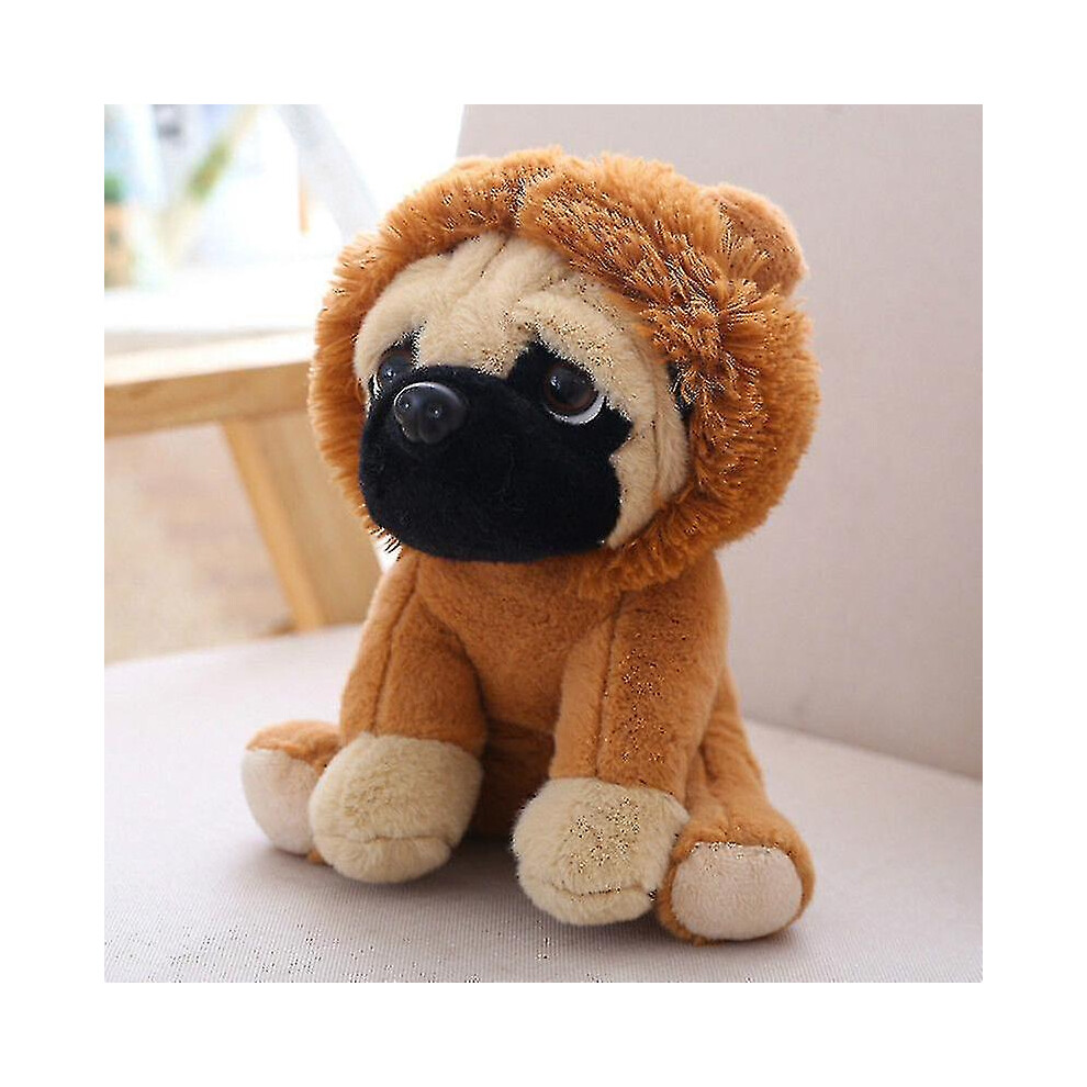 (Lion) Large Plush Toys 20cm Pug Dog In 7 Costumes Cuddly Soft Toy Teddy Plush Animal