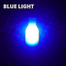 (Blue) Led Wearable Lights For Nurses With Hands-free Magnetic Clip, For Hiking Dog Walking Running Doctors