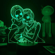 Shxx Anime 3d Lamp Nana Figure Nightlight Kids Child Bedroom Decor Light Manga Gift For Cool Girls Nana Osaki Dropshipping Xq-3d6-112