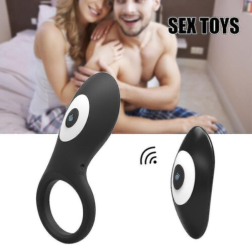 Vibration Lock Fine Ring Wireless Remote Control For Men Couples And Men And Women Sharing Fun Delay