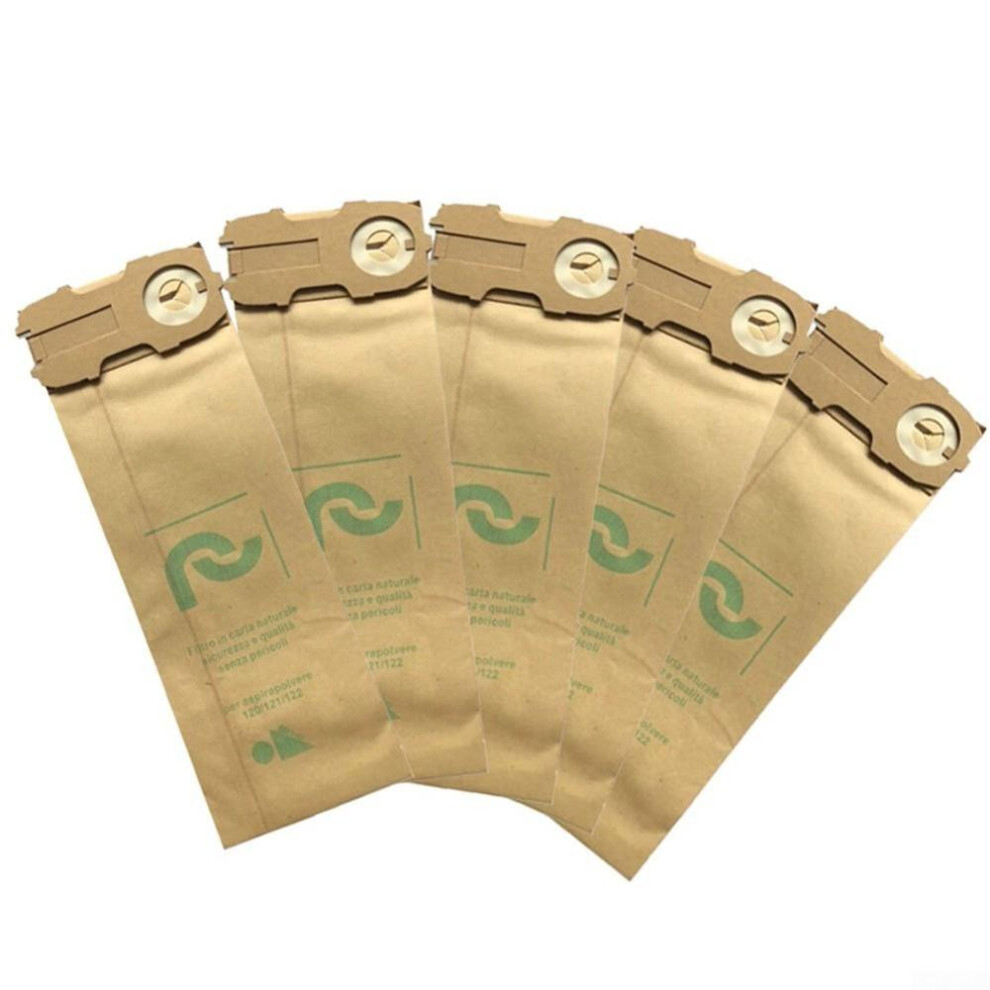 5pcs/Set Dust Bags For Vorwerk Kobold VK 118 119 120 121 122 Accessories Kit