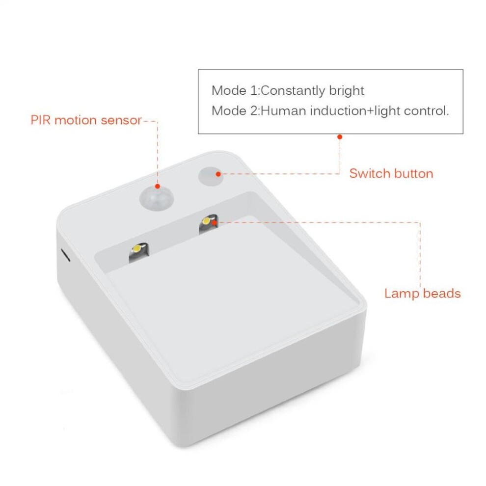 Movement Sensor Switch Kitchen Lights LED Light Cabinet Closet Wardrobe Night Lamp PIR Motion Sensor Stairs LED Lighting