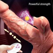 (as the picture) Thrusting Dildo Vibrator 7 Models Sucking/Heating/Vibrating/Thrusting Realistic Vibrating Dildo With Suction Cup For G-spot Clitoral Anal Sex Toy