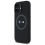 BMW iPhone 16 BMW Silikone Trykt Ring MagSafe Etui Sort 2