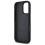 BMW iPhone 16 BMW Silikone Trykt Ring MagSafe Etui Sort 3
