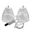 Breast 2 Cups System Breast Enlargement Massager Breastfeeding Suction Pump 3