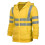 (M, style 2 orange) Reflective Jacket Safety Blue Black Work Vest 3