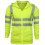 (M, style 1 green) Reflective Jacket Safety Blue Black Work Vest 2