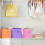 6X Foldable Canvas Storage Collapsible Folding Box 27x27x28cm 2