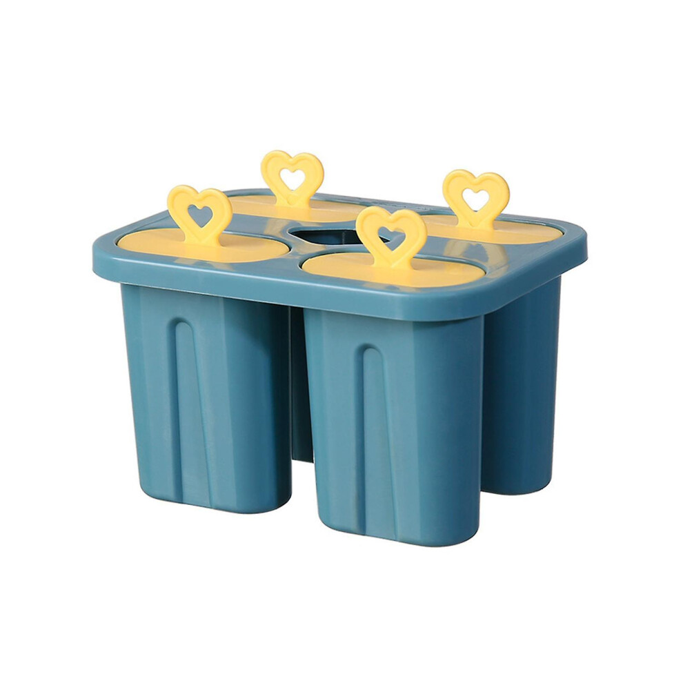 Moule à Crème Glacée DIY Container de Stockage Alimentaire Outil de Cuisine Moule à Crème Créative Bleu