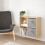 6X Grey Canvas Storage Collapsible Folding Box , 33x33x34cm 4