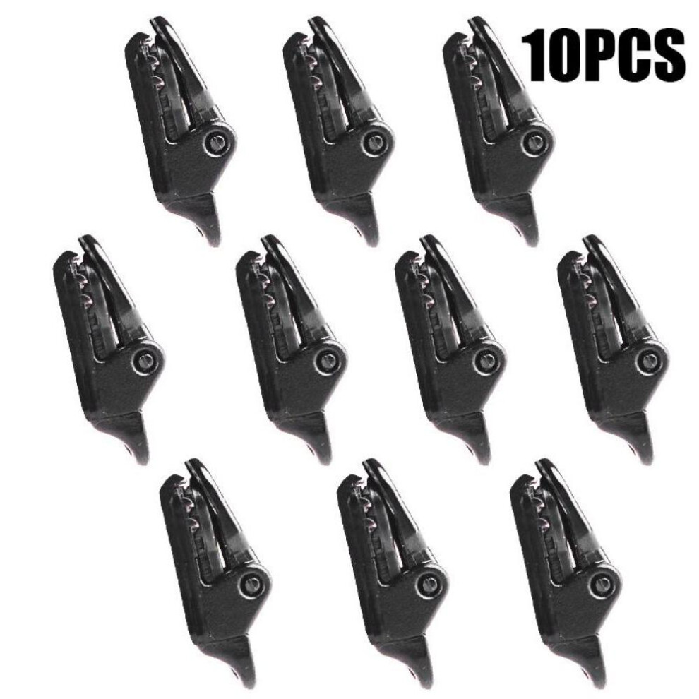 (as the picture) 10pcs Awning Clamp Clip Snap Outdoor Camping Tent Holder Tools Accessories