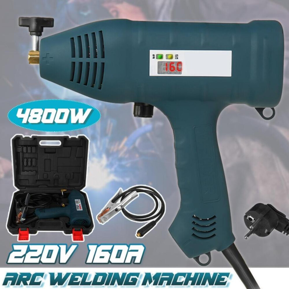 220v 4800w Handheld Electric Digital Arc Welding Machine Automatic Welder Tool Current For 2~14mm Welding Thickness