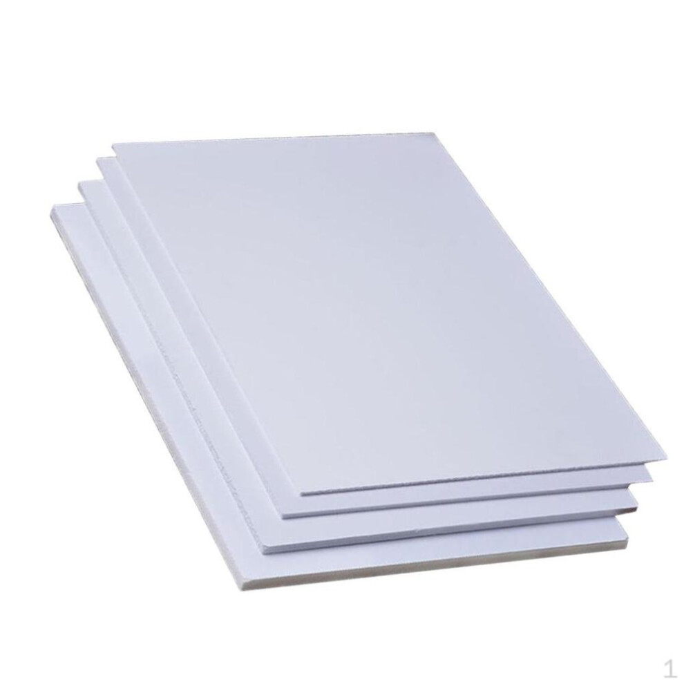 White Pvc Sheets Foam Board Building Model Display 2mm Thick