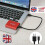 (black, 11TB) Portable Ssd External Hard Drive For Laptop Desktop(1pcs) 2