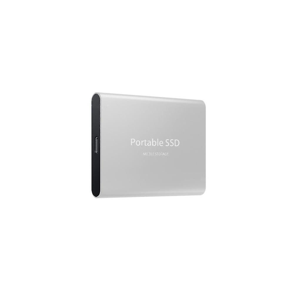 (sliver, 4TB) Portable Ssd External Hard Drive For Laptop Desktop(1pcs)