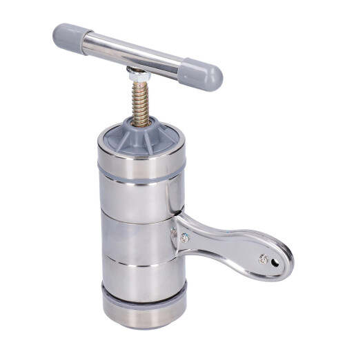 Noodle Press Machine for Kitchen with 5 Moulds Small Hand Crank Noodle Maker 2