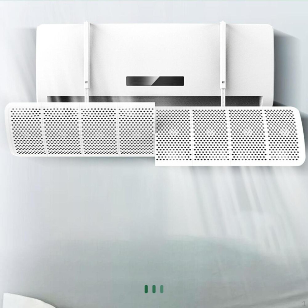 (as the picture, Activated carbon) Air Conditioner Deflector Covers Wind Direction for Hanging Wall
