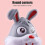 (Grey) Rabbit Easter Egg Painting Machine Spinner Machine Markers Easter Egg Mini Decorator Kit Toys Gift 5