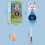 (Blue) Rabbit Easter Egg Painting Machine Spinner Machine Markers Easter Egg Mini Decorator Kit Toys Gift 2