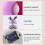 (Grey) Rabbit Easter Egg Painting Machine Spinner Machine Markers Easter Egg Mini Decorator Kit Toys Gift 2