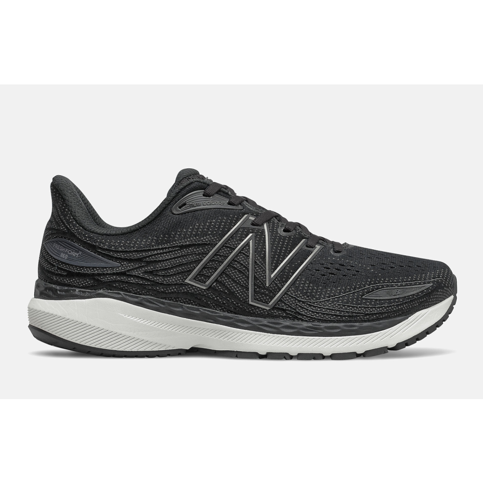 (US 9) New Balance Mens Fresh Foam X 860 V12 Shoes Sneakers Runners - Black/White