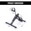 (Black) Mini Exercise Bike Portable Pedal Exerciser 3