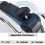(Black) Mini Exercise Bike Portable Pedal Exerciser 5