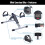 (Grey) Mini Exercise Bike Portable Pedal Exerciser 4