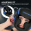 SPORTNOW Boxing Headguard w/ Adjustable Strap for Sparring, Kickboxing, Blue 4