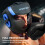 SPORTNOW Boxing Headguard w/ Adjustable Strap for Sparring, Kickboxing, Blue 3