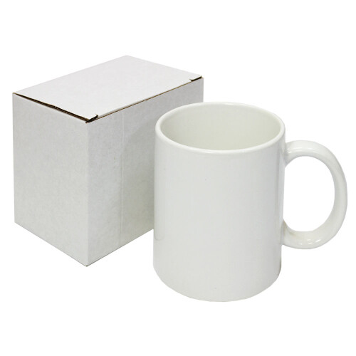 72 Sublimation Mugs White 11oz Coated Cup Blank Printing Transfer Box 1
