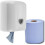 Phoenix Centrefeed Wall Dispenser & 1 Blue Centrefeed Roll 1
