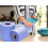 Phoenix Centrefeed Wall Dispenser & 1 Blue Centrefeed Roll 4
