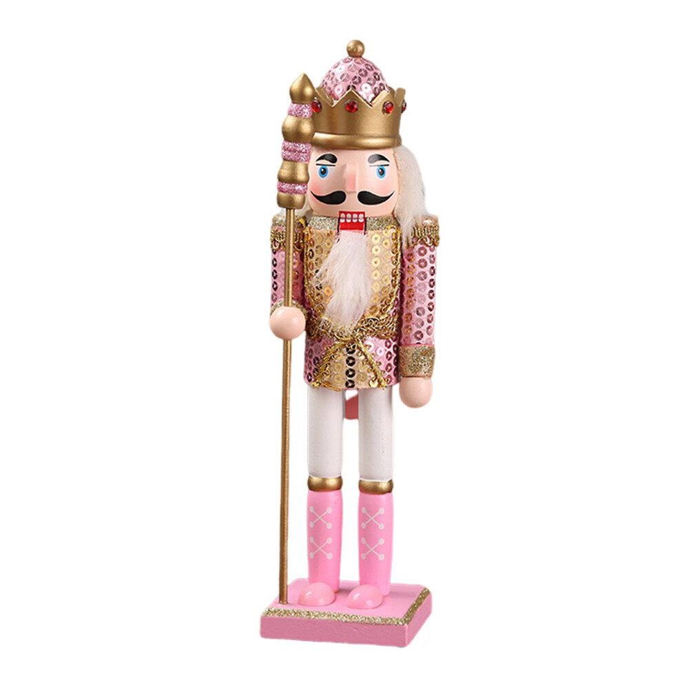 (H) Soldier Nutcracker Figure Christmas Ornament Adorable Appearance Puppet Toy-image-OPC-PFVNFMV-NEW
