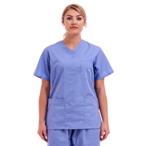 (3XL) Unisex Medical Scrub Top
