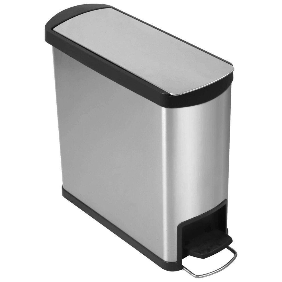 Pro-Kleen Stainless Steel Pedal Sanitary Bin 16L