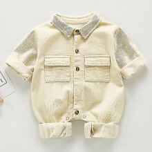 New Newborn Boys Girls Corduroy Jumpsuits Clothes Spring Autumnn Baby Boys Girls Rompers Long Sleeve Children Rompers 0-3yrs